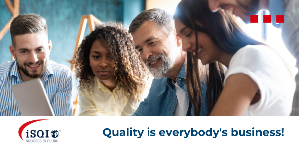 Quality is everybody's business! iSQI blog image